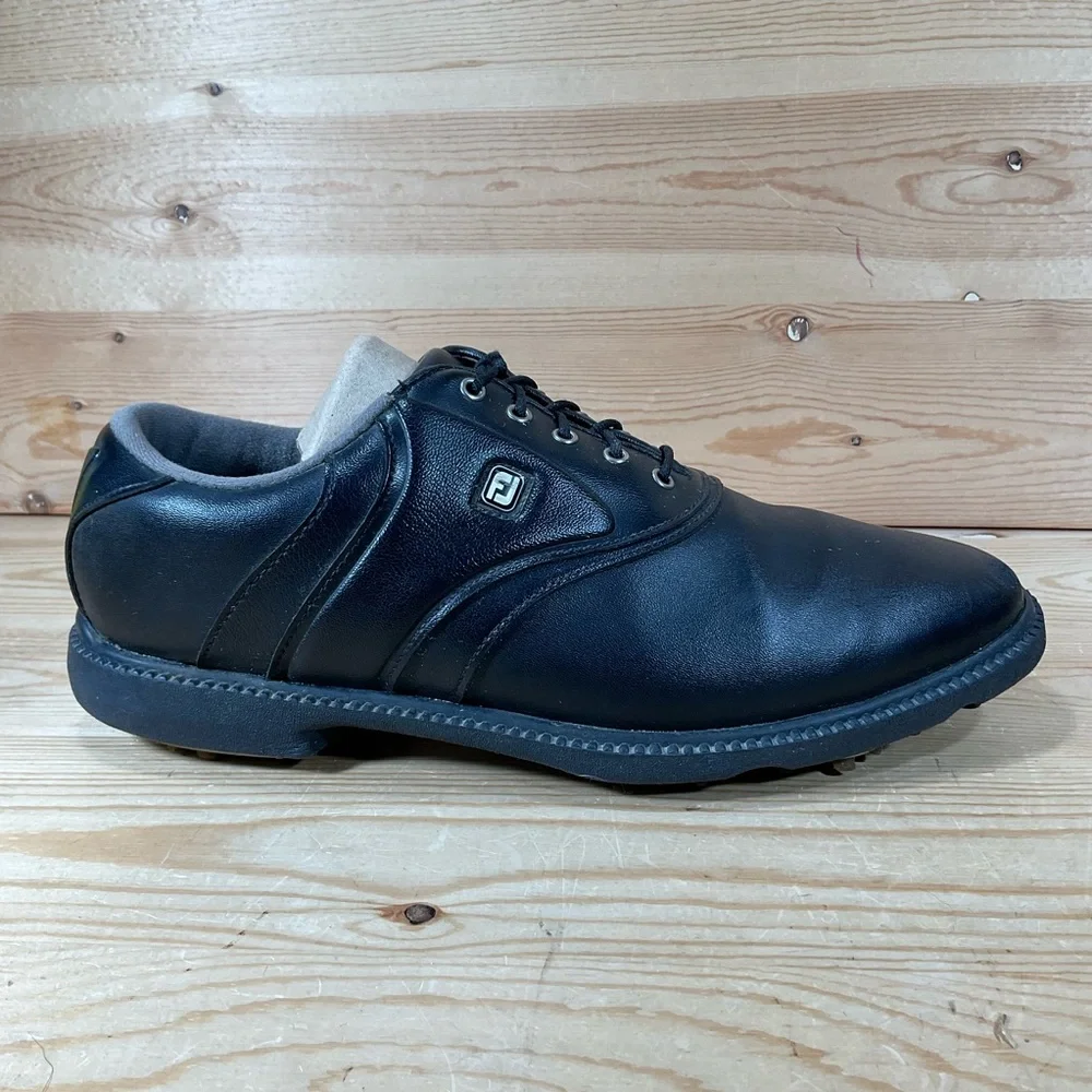 FootJoy FJ Originals Golf Shoes Men’s 10.5 M Black Synthetic Leather 45331